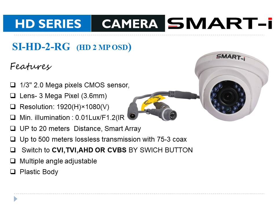 SI-HB-2-RG (HD 2 MP OSD)