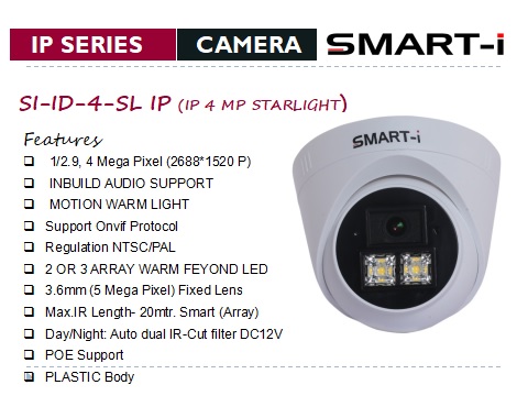 SI-ID-4-SL IP (IP4 MP STARLIGHT)