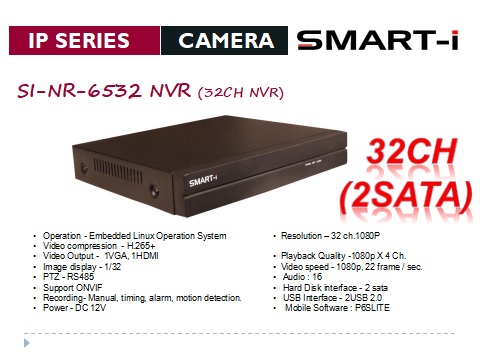 SI-NR-6532 NVR (32CH NVR)